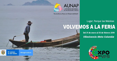 Aunap participa en Expomalocas 2019, importante vitrina agrícola del Meta